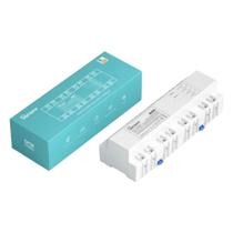 Interruptor Inteligente Sonoff SPM-4Relay Medidor de Potência Wi-Fi Controle Remoto Compatível Alexa Google Home Automação Residencial