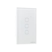 Interruptor Inteligente Touch 3 Botões EIZ 1003 Branco Intelbras Interruptor Inteligente Touch 3 Botões EIZ 1003 Branco Intelbras