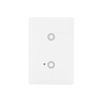 Interruptor Inteligente Touch Branco - MarGirius 2 Teclas Interruptor Inteligente Touch Branco - MarGirius 2 Teclas