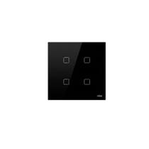 Interruptor Inteligente Touch Wi-Fi 4 Teclas Preto 4x4 FAME