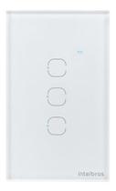 Interruptor Inteligente Touch Wi-fi Ews 1003 3 Teclas Branco - INTELBRAS