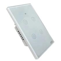 Interruptor Inteligente Touch Wifi 4 Botões Wireless