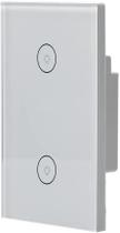 Interruptor inteligente touch wifi com 2 botoes jwcom sa268b
