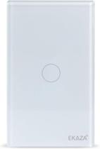 Interruptor Inteligente Touch Zigbee Ekaza 1 Botão Alexa