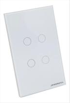 Interruptor Inteligente Touch Zigbee Novadigital 4 Botões