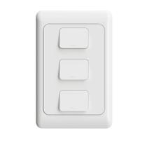 Interruptor Inteligente Três Teclas Wifi AGL Controle de Voz