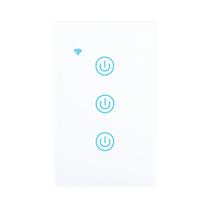 Interruptor Inteligente Tuya Touch WiFi 3 Teclas Alexa Google T3US Interruptor Inteligente Tuya Touch WiFi 3 Teclas Alexa Google T3US