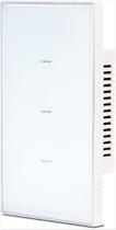 Interruptor Inteligente Vênus Wifi 3 Botões Ekaza Branco 4X2