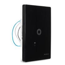 Interruptor Inteligente Wi-Fi 1 Botão Alexa Preto Margirius