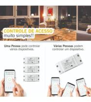 Interruptor Inteligente Wi-fi Alexa Google Automação Residen - AITEK/LUATEK