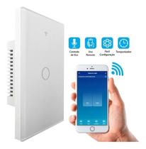 Interruptor Inteligente Wi-fi de Vidro Coibeu 1 Touch