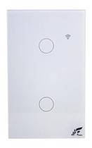 Interruptor Inteligente Wi-fi RF 433MHz JWCOM 2 Botões 4x2