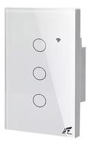 Interruptor Inteligente Wi-fi Smart 3 Botões Alexa Google Siri
