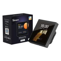 Interruptor Inteligente Wi-Fi Sonoff NSPANEL Pro Preto Parede Touch Controle Remoto App Alexa Google Home 16A