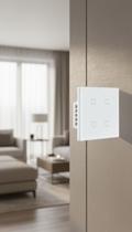 Interruptor Inteligente Wi-Fi Touch 4 Teclas 4x4 Interruptor Inteligente Wi-Fi Touch 4 Teclas 4x4