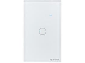 Interruptor Inteligente Wi-fi Wireless 1 Botão Branco Intelbras
