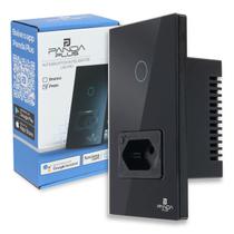 Interruptor Inteligente Wifi 1 Botão Touch 1 Tomada 16A Bivolt Smartlife Tuya PandaPlus Alexa Google Comando Voz e App Interruptor Inteligente Wifi 1 Botão Touch 1 Tomada 16A Bivolt Smartlife Tuya PandaPlus Alexa Google Comando Voz e App