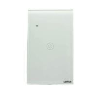 Interruptor Inteligente Wifi 1 Botão Touch 4x2 Alexa Tuya Smart Life Bivolt Branco