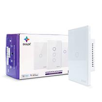 Interruptor Inteligente Wifi 1 Botão Touch Smart Ekaza Alexa e Google