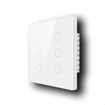 Interruptor Inteligente WiFi 6Botões Touch Alexa B