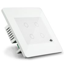 Interruptor Inteligente WiFi Coisas Espertas 4x2 De 4 Canais