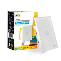 Interruptor Inteligente Wifi Com 1 Botão Touch Alexa google