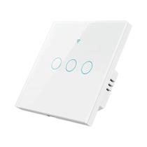 Interruptor Inteligente WiFi EU Com Fio Neutro/Sem Fio Neutro 220V Funciona Com Alexa Google Home Interruptor Inteligente WiFi EU Com Fio Neutro/Sem Fio Neutro 220V Funciona Com Alexa Google Home