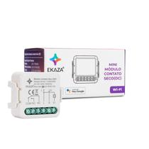 Interruptor Inteligente Wifi Mini Módulo Contato Seco Ekaza Alexa e Google