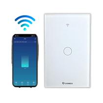 Interruptor Inteligente WiFi, Smart Sem Fio Multifuncional 1 botão (MB301 com neutro) Compatível Com Alexa Google
