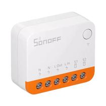 Interruptor Inteligente WiFi SONOFF MINI MINIR4 Módulo De Controle De 2 Vias ESPhome Alexa Siri Interruptor Inteligente WiFi SONOFF MINI MINIR4 Módulo De Controle De 2 Vias ESPhome Alexa Siri