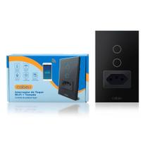 Interruptor Inteligente WiFi Touch 1/2/3/4 Botões Compatível com VOZ Alexa e Google Assistant COIBEU