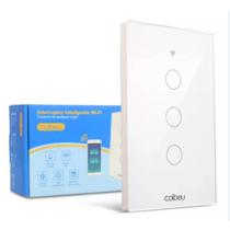 Interruptor Inteligente WiFi Touch 1/2/3/4 Botões Compatível com VOZ Alexa e Google Assistant COIBEU