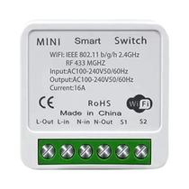 Interruptor Inteligente WiFi Tuya ZigBee Módulo Relé De 2 Vias 220V 110V 16A Controle Por Voz Para