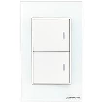 Interruptor Inteligente Zigbee 2 Teclas Fisicas Novadigital Branco