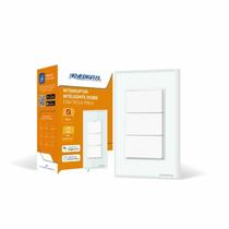 Interruptor Inteligente Zigbee 3 Teclas Física Novadigital Branco