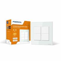 Interruptor Inteligente Zigbee 4 Teclas Física Novadigital