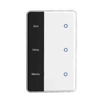 Interruptor Inteligente Zigbee DIY Com Controle De Luz Por Toque Tipo EUA Funciona Com Tuya Alexa