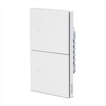 Interruptor Inteligente Zigbee Mercúrio Lite 2 Botões Físicos Ekaza Branco Interruptor Inteligente Zigbee Mercúrio Lite 2 Botões Físicos Ekaza Branco