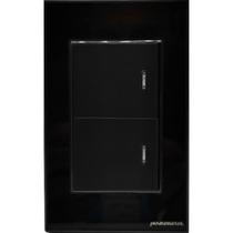 Interruptor Inteligente Zigbee Novadigital 2 Teclas Físicas Tuya Smart Life Alexa 110V 220V Preto