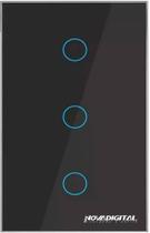 Interruptor Inteligente Zigbee NovaDigital 3 Botões 4x2