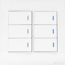 Interruptor Inteligente Zigbee Novadigital 4x4 6 Teclas Físicas Compatível com Alexa Google Tuya