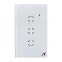 Interruptor Inteligente Zigbee Smart 3 Botões 4x2 Branco Interruptor Inteligente Zigbee Smart 3 Botões 4x2 Branco