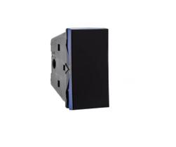 Interruptor intermediario 10a 250v preto 612007pt pial plus +