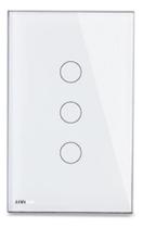 Interruptor Led Livolo Touch 3 Vias Botões - Branco Interruptor Led Livolo Touch 3 Vias Botões - Branco