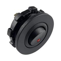 Interruptor LED Redondo 12V 20A Com Botão De Pressão ON/OFF De 3 Pinos Para Carro, Barco E Painel De