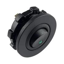 Interruptor LED Redondo 12V 20A Com Botão De Pressão ON/OFF De 3 Pinos Para Carro, Barco E Painel De