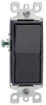 Interruptor Leviton Decora 15A Preto Interruptor Leviton Decora 15A Preto