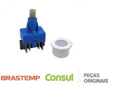 Interruptor Liga Desliga Botão Secadora Brastemp W10528945