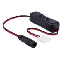 Interruptor Liga Desliga P4 Femea Fita Led 8mm 12v - 1 unid. Interruptor Liga Desliga P4 Femea Fita Led 8mm 12v - 1 unid.