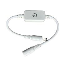 Interruptor Liga Desliga Touch P4 Fita Led Branco - 1 Unidade Interruptor Liga Desliga Touch P4 Fita Led Branco - 1 Unidade